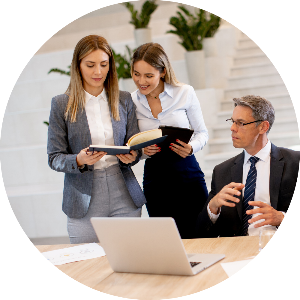 lawyers of a mid-size law firms navigate IP law complexities