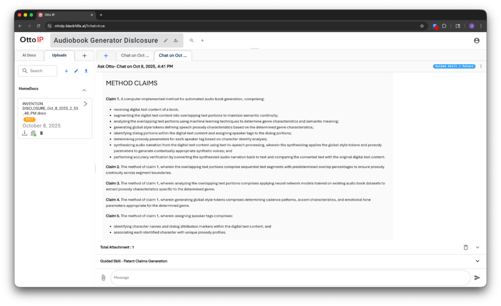 Guided Task Execution with Otto IP from Black Hills Ai