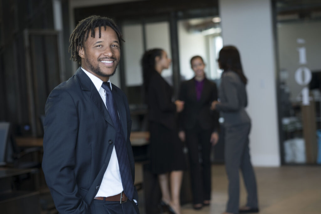 A happy team of lawyers who can focus on high-value work after their manager learned why to automate manual IP processes.
